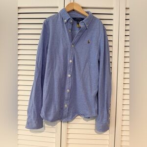 Polo Ralph Lauren Kids Blue Oxford Button-Down Shirt